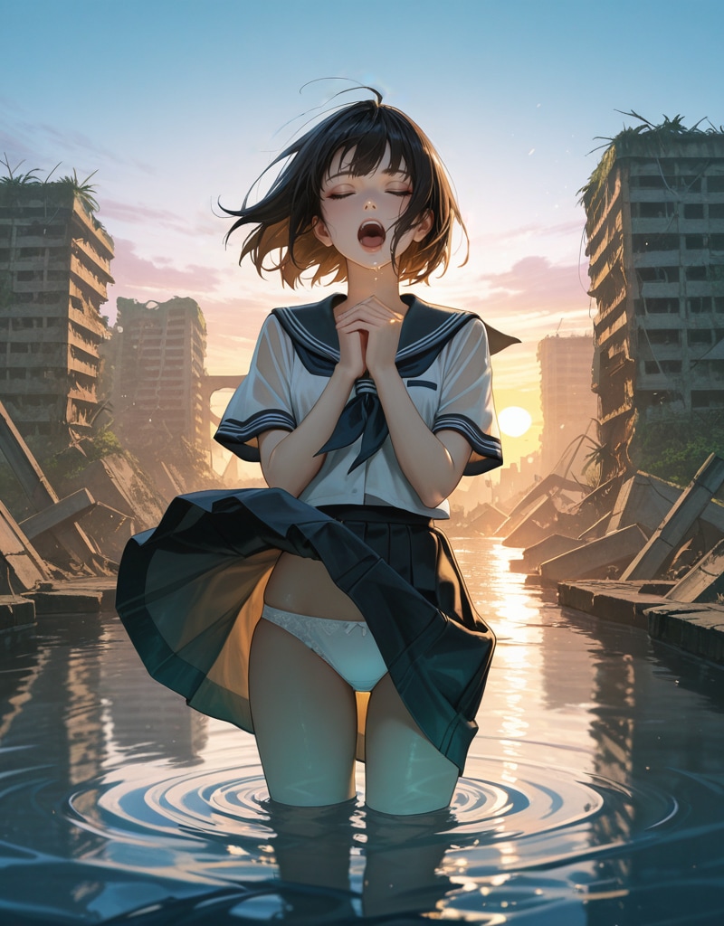 崩壊した世界で唄う