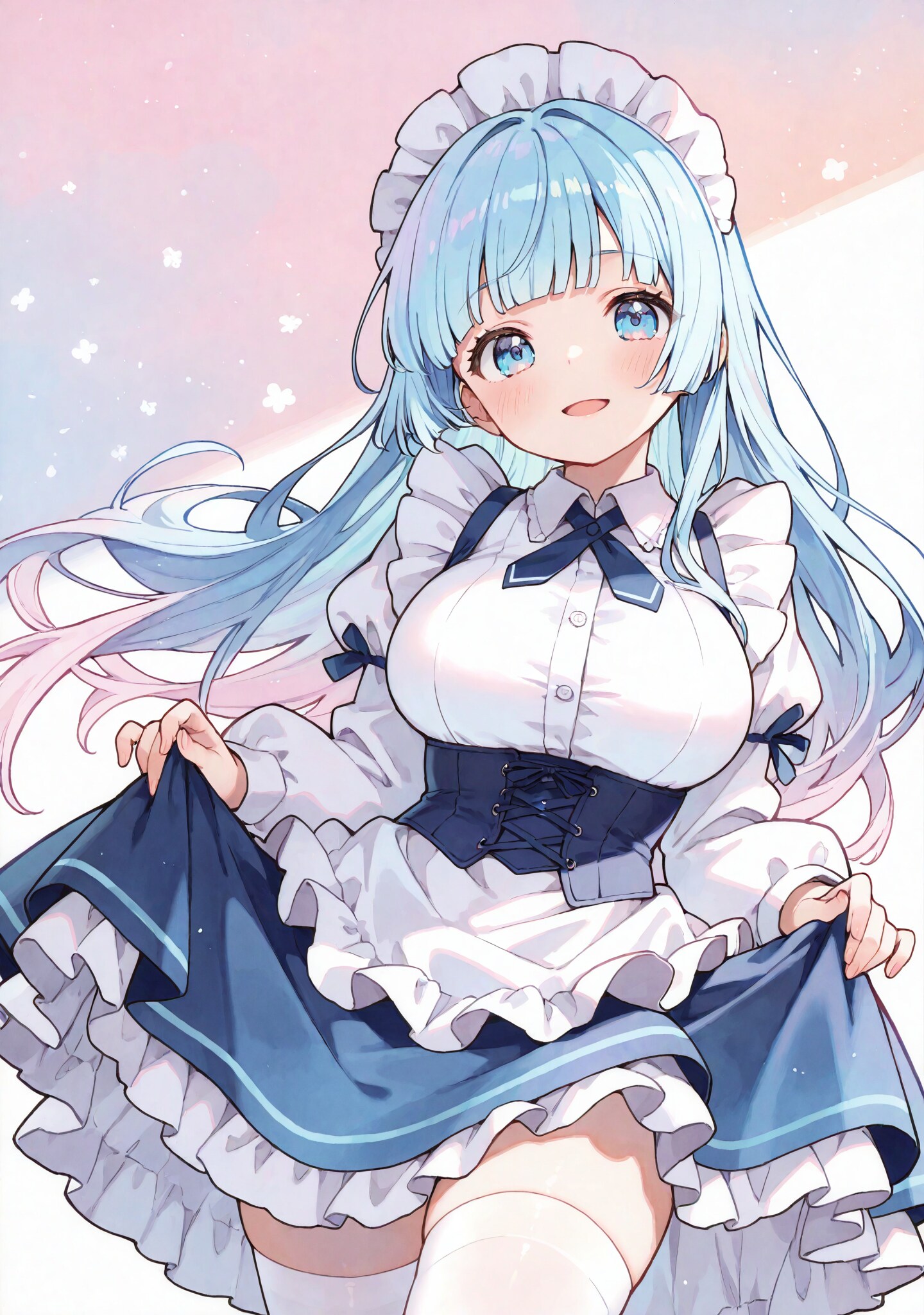 メイドさんこんにちは | の人気AIイラスト・グラビア