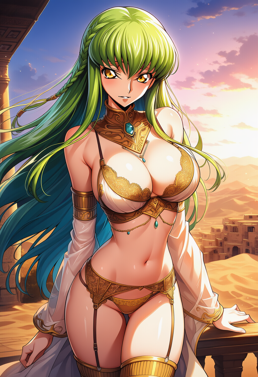 砂灯りの回廊に滲む余熱 — Desert Lantern, Velvet Glow