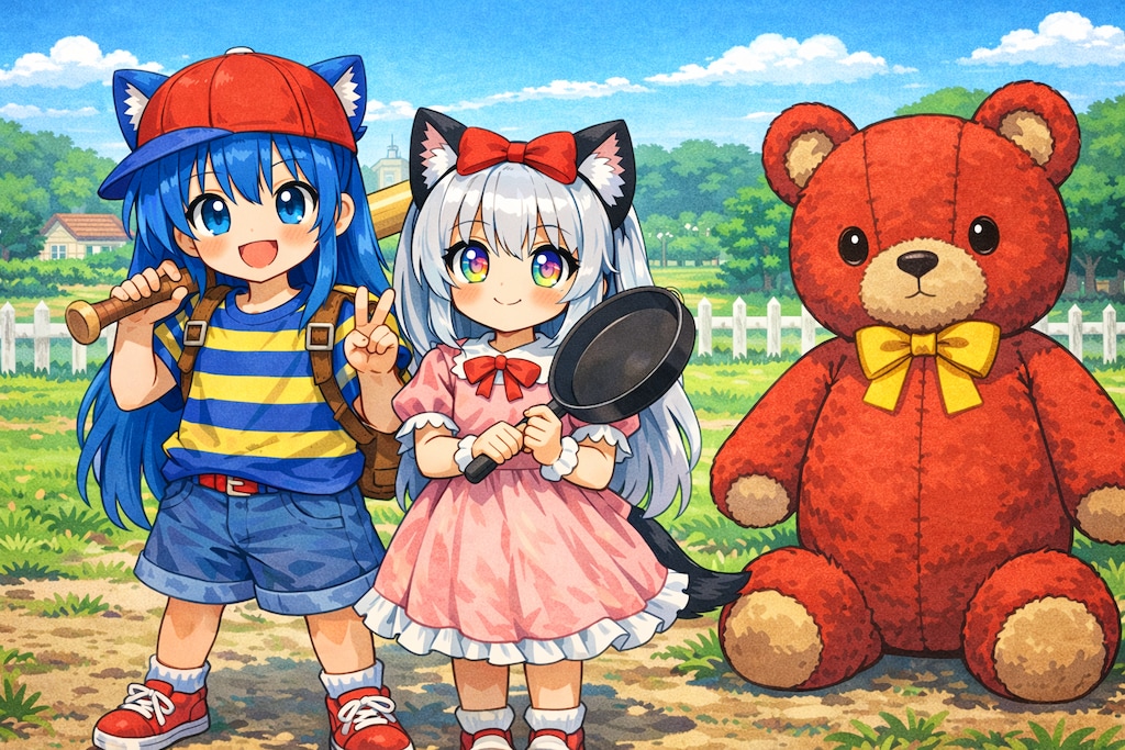 さくらとチャトピちゃんでマザー２