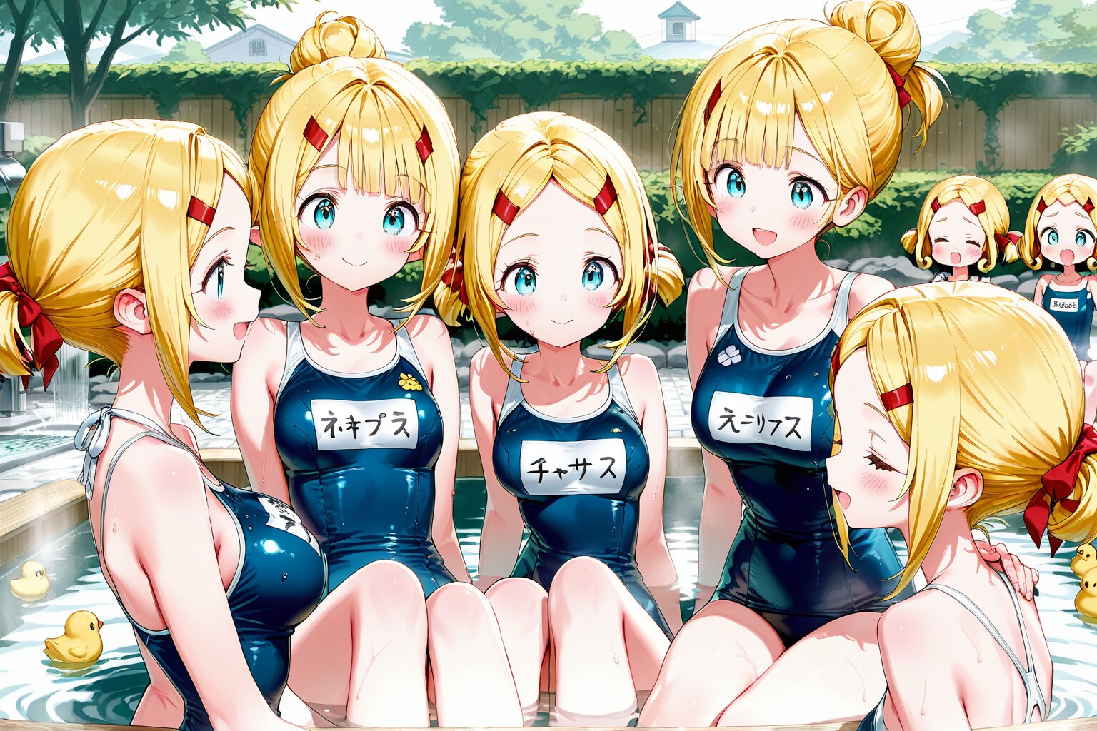 かわいい姉妹