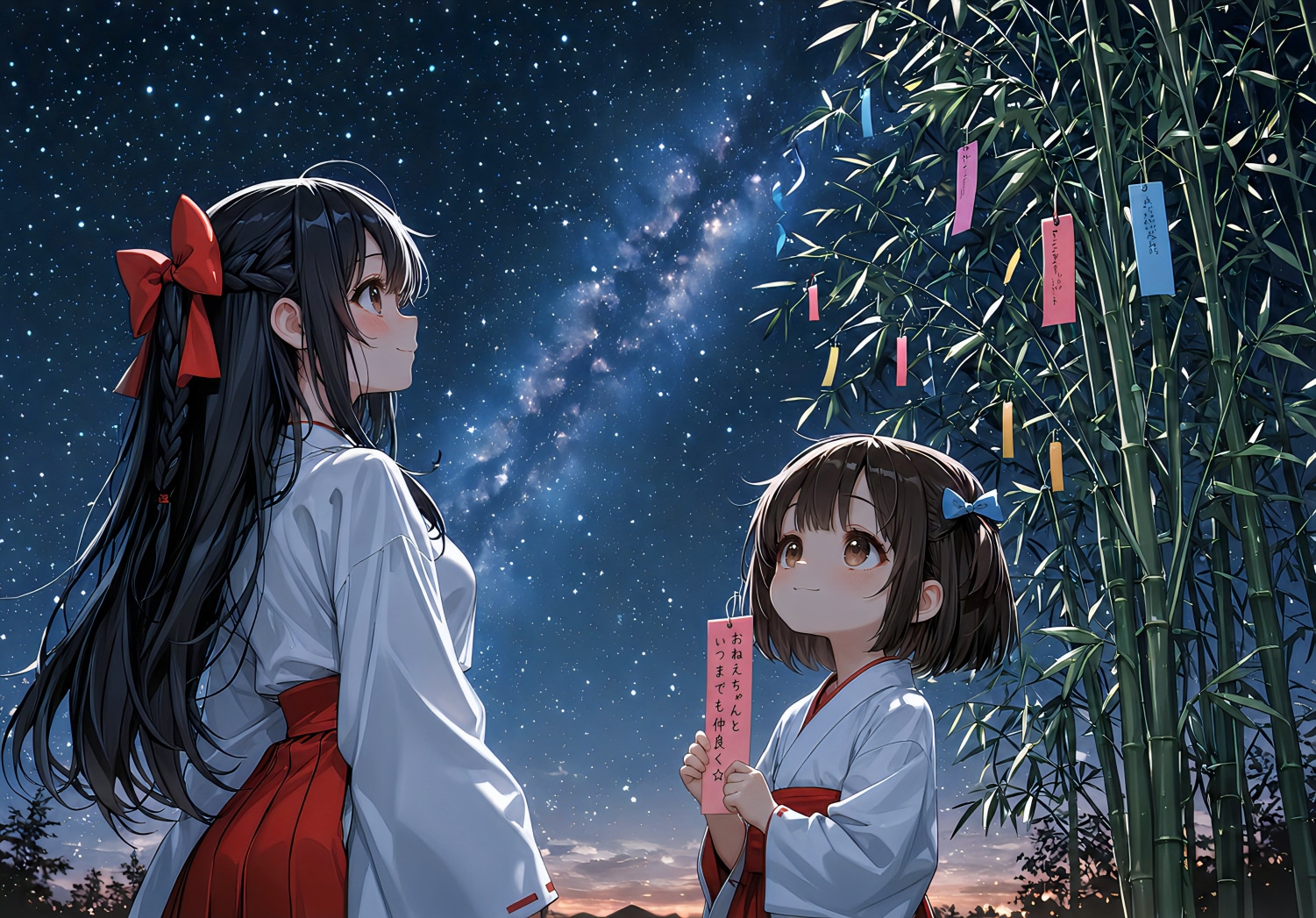 星に願う、姉妹の絆