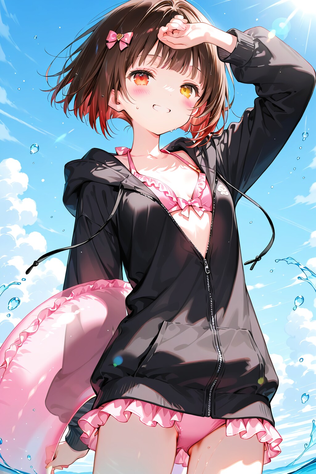 まぶしい夏の光