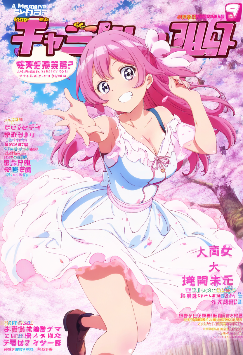 ファション雑誌の表紙