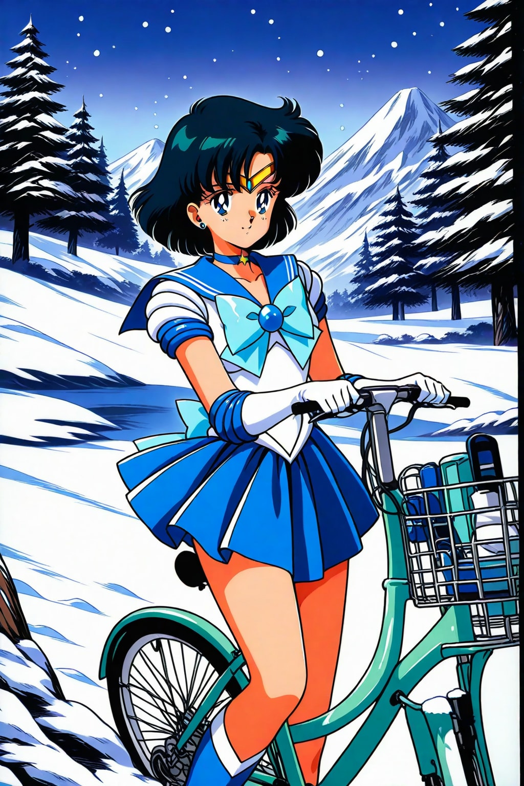 自転車に乗るセー〇ー戦士_GRYPHON