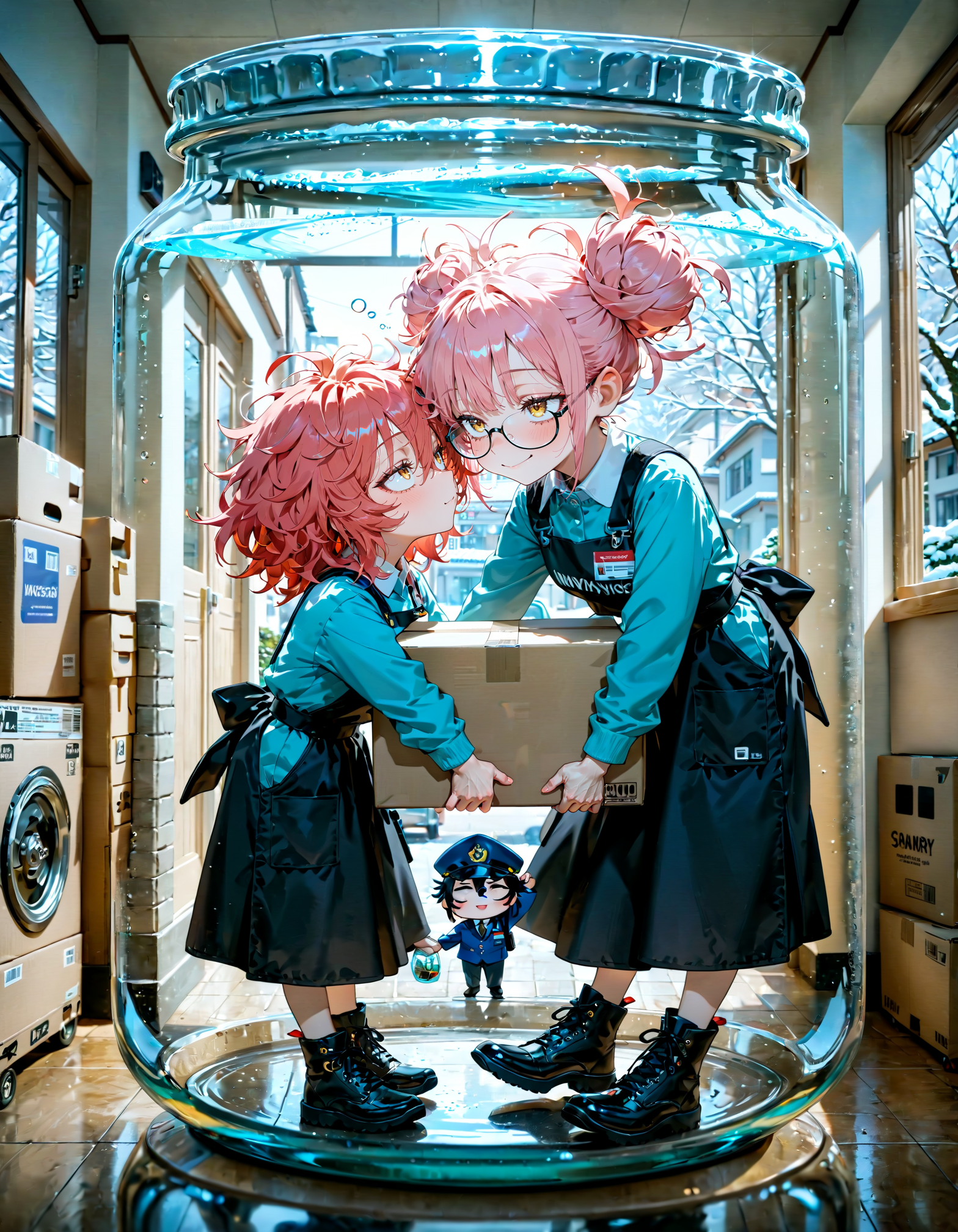 今日は何の日？　アート引越センターの日 | の人気AIイラスト・グラビア