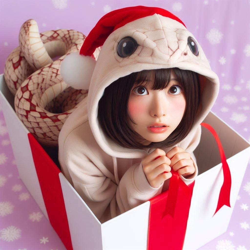 ﾒﾆｰｸﾘｽﾏｼｭ!🐍