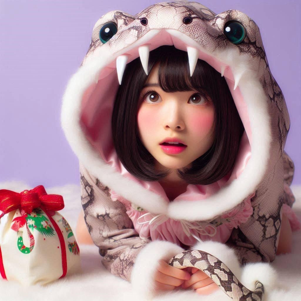 ﾒﾆｰｸﾘｽﾏｼｭ!🐍