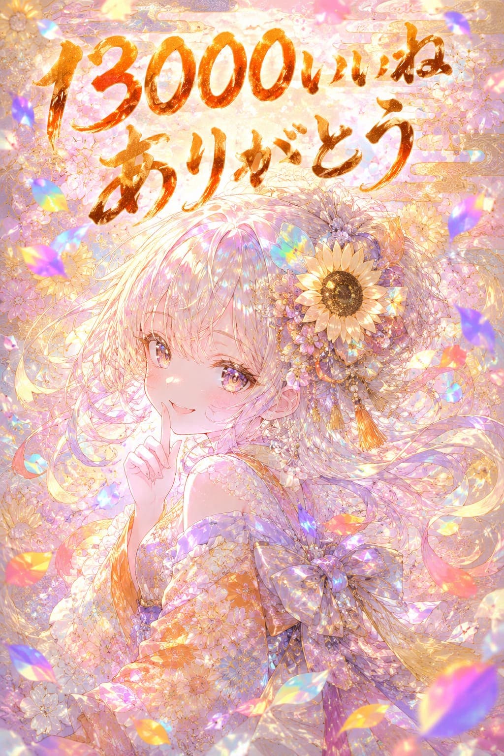 13000いいねありがとうございます！！