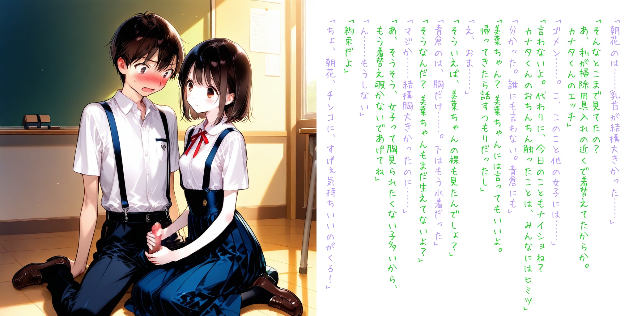 (男子とエッチな話 4) (朝花流々 過去編 2024夏)