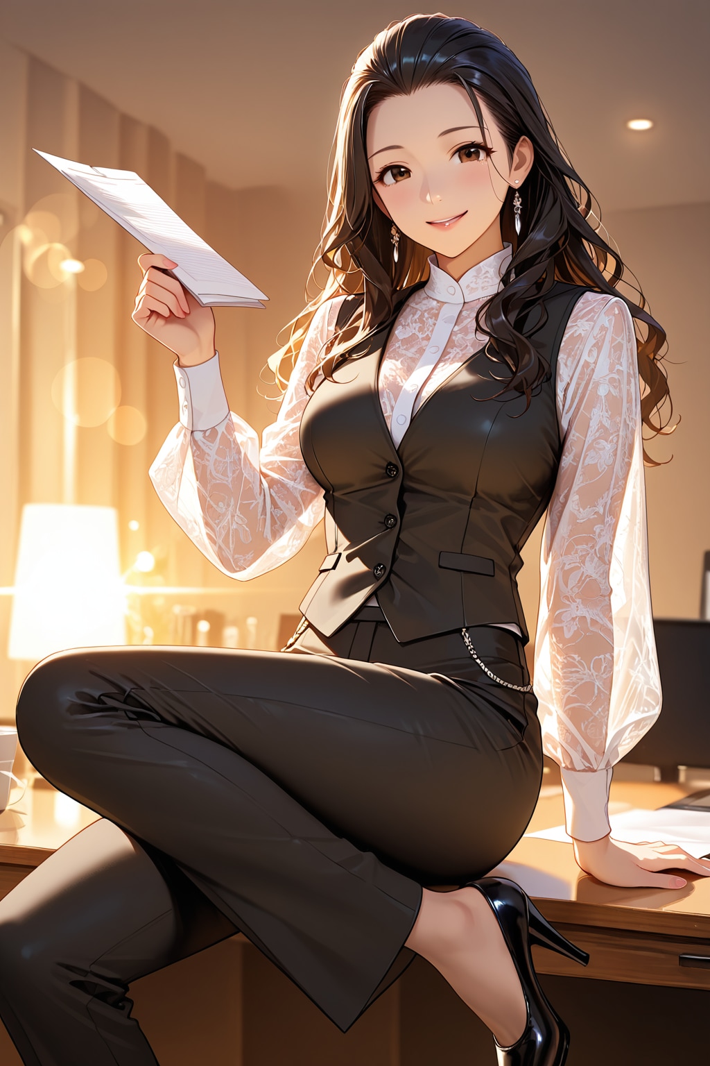 エレガントなお姉さん上司♡ | の人気AIイラスト・グラビア