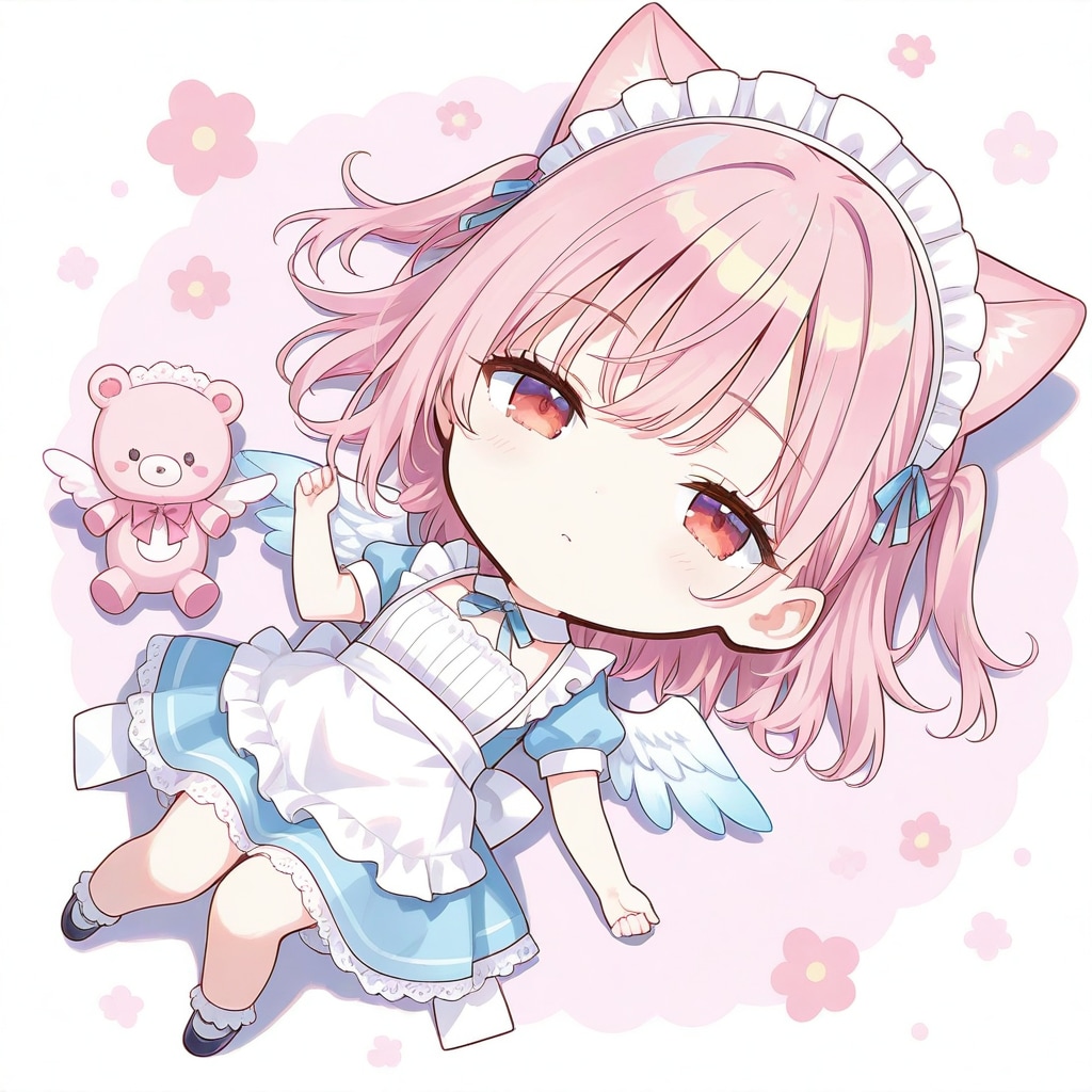 目覚めの天使メイド