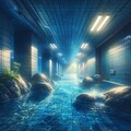 流れるプール 2枚目