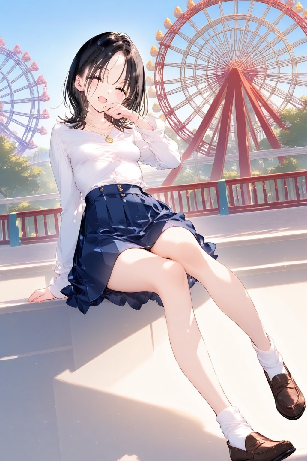 遊園地に行ってみた