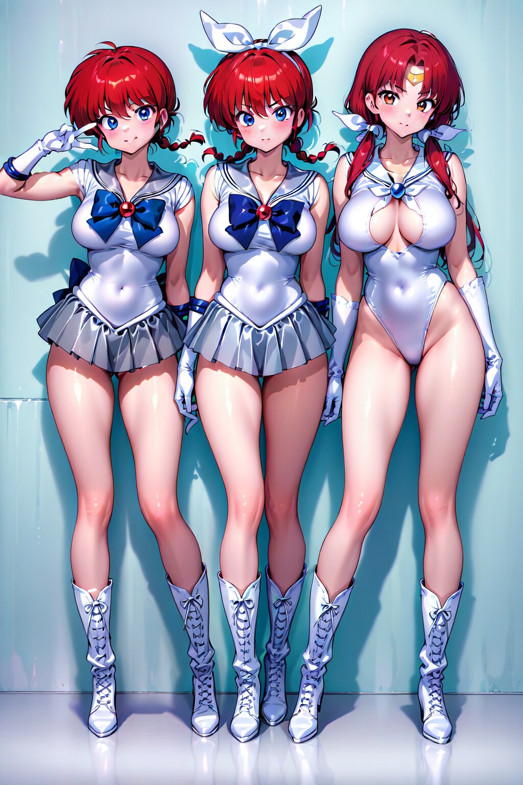 火野親子でセーラーらんまー