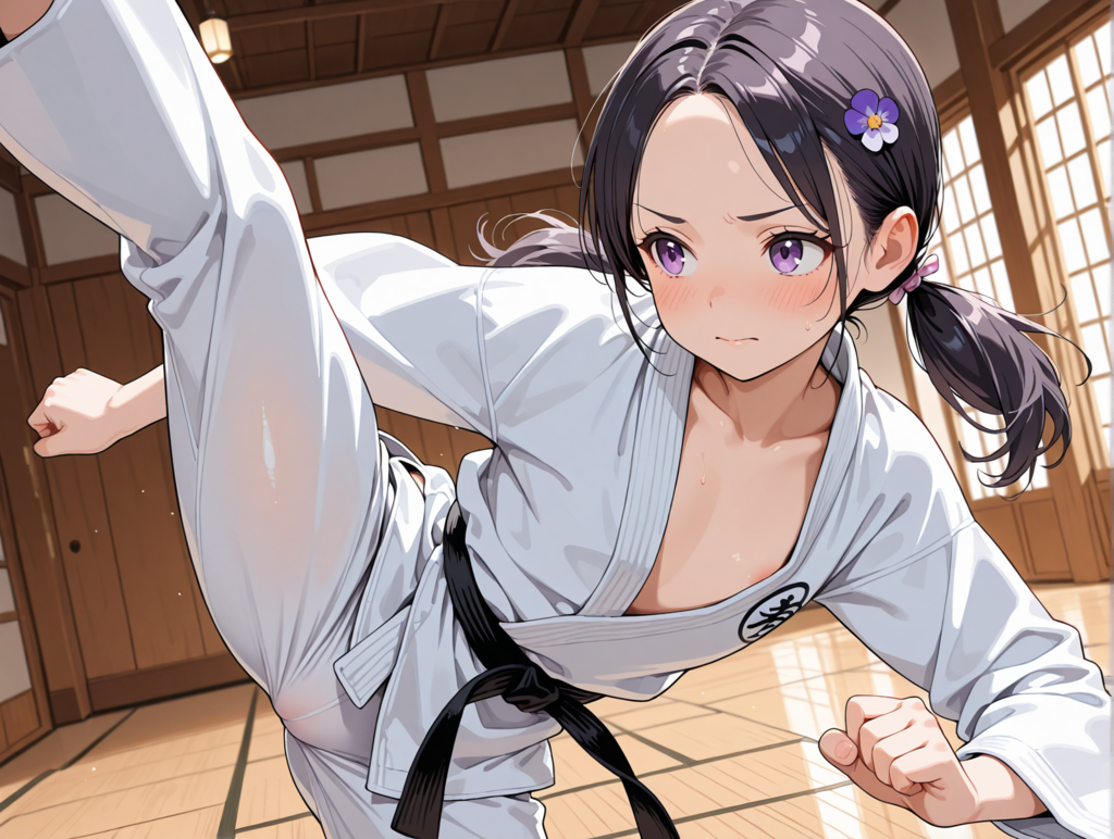 スミレの空手_魔法娘５