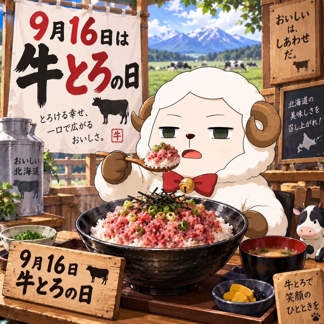 9/16 今日のヒツジ | の人気AIイラスト・グラビア