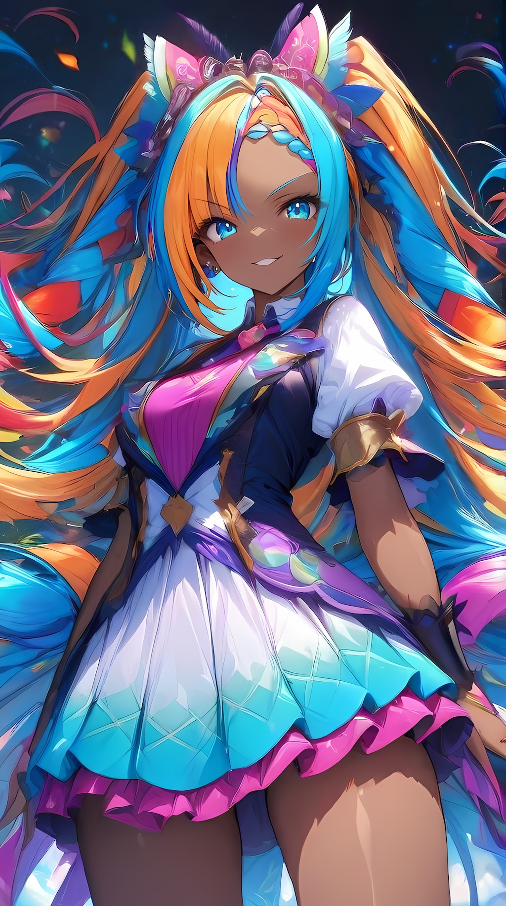 カラフル褐色ギャルズ