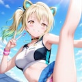 陸上競技中にはしゃぐラブライブの子 3枚目