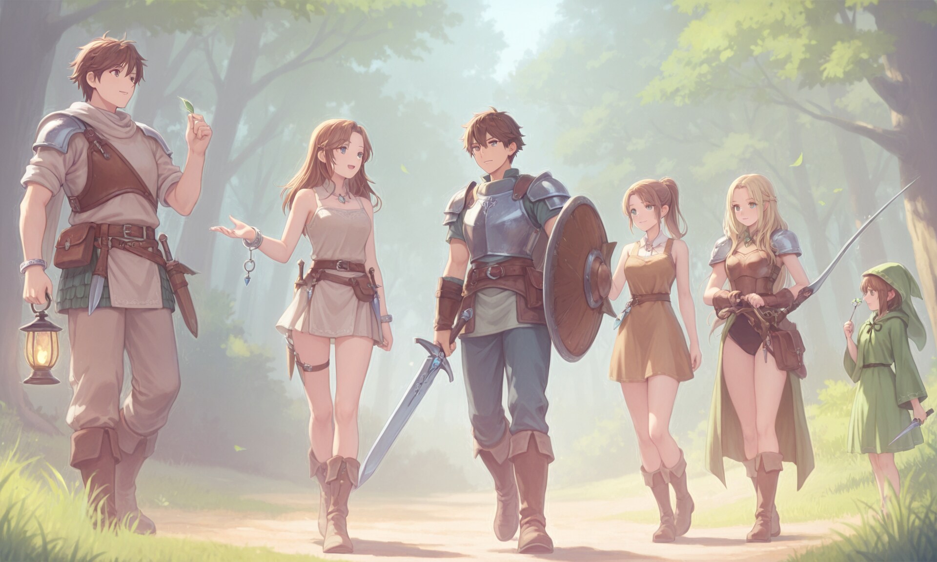 旅の仲間 | の人気AIイラスト・グラビア