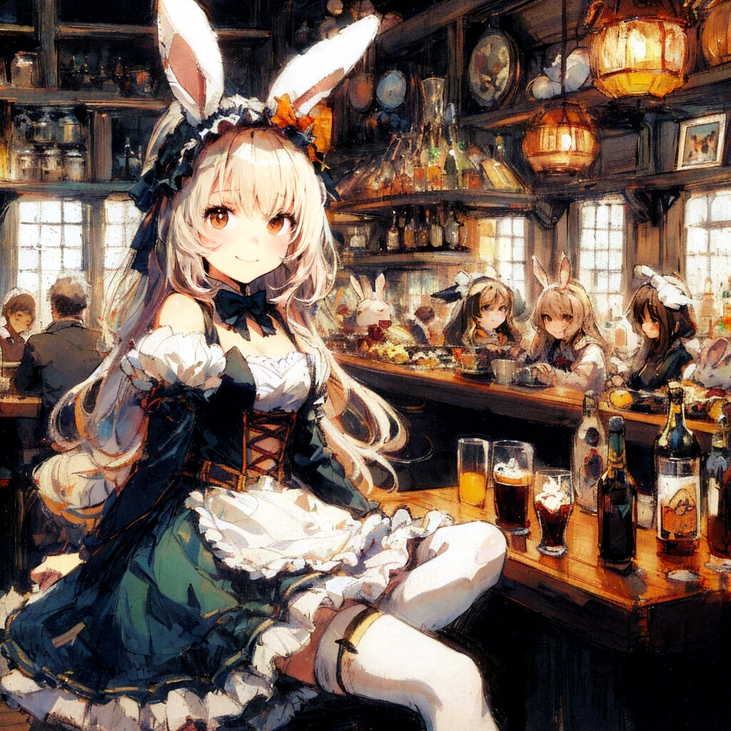 酒場の少女②