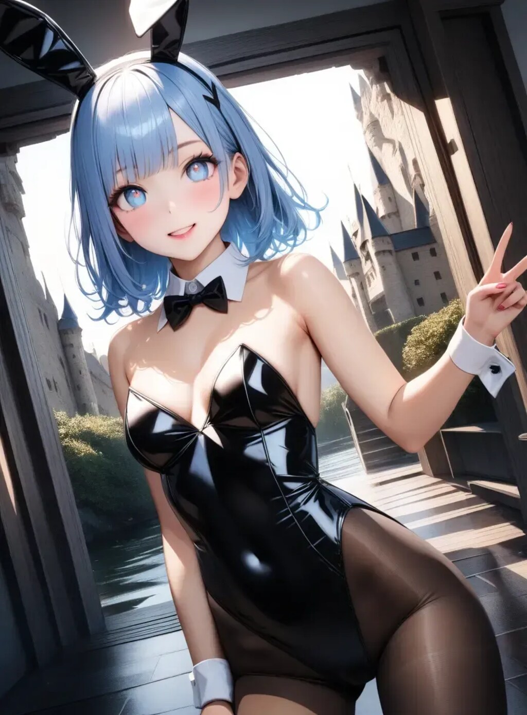 バニーと巡るお城ツアー