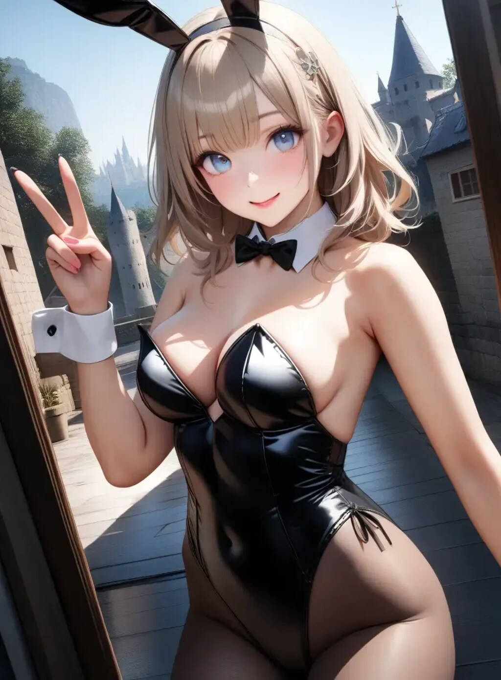 バニーと巡るお城ツアー