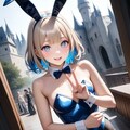 バニーと巡るお城ツアー 2枚目