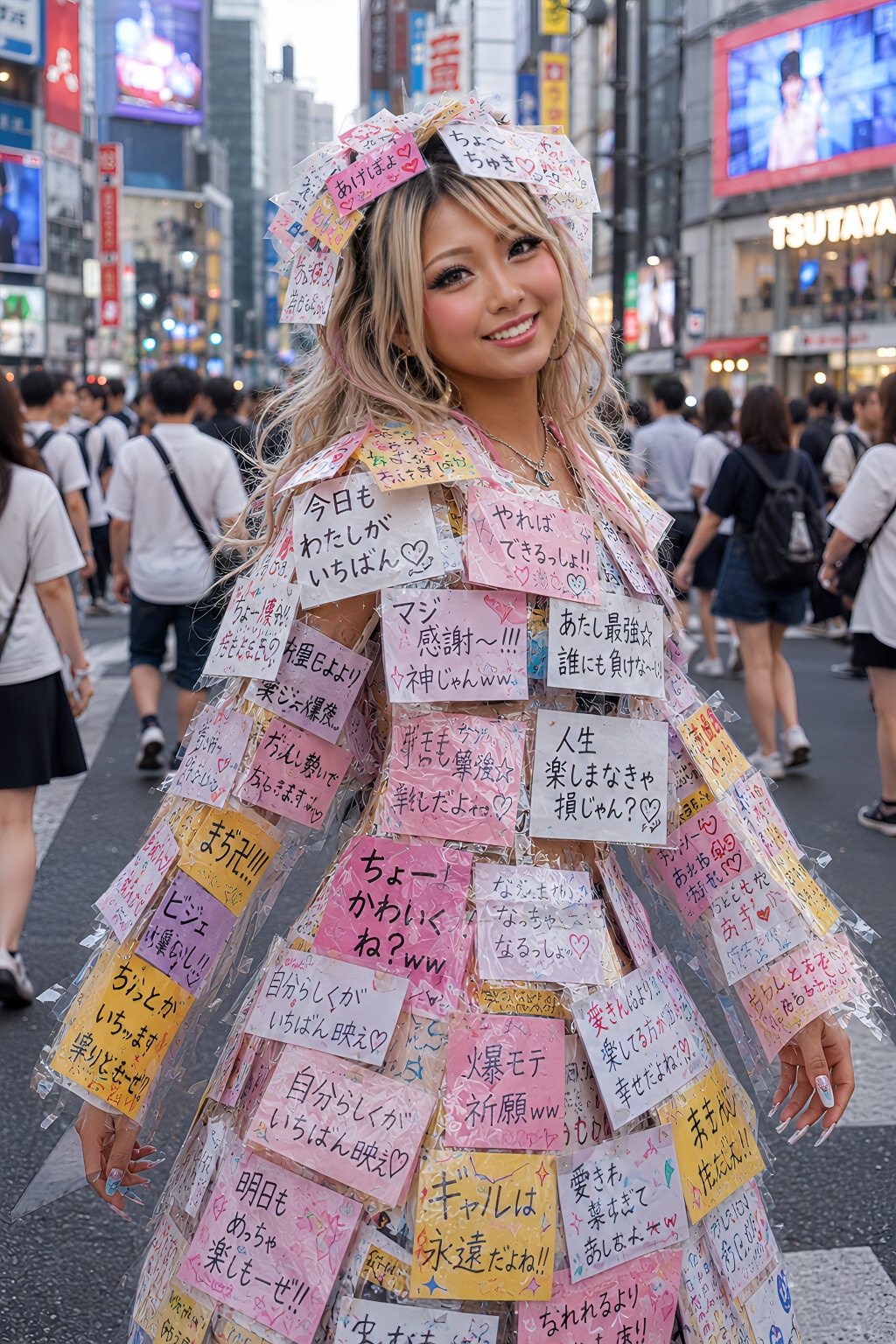 張り紙！ギャルの君