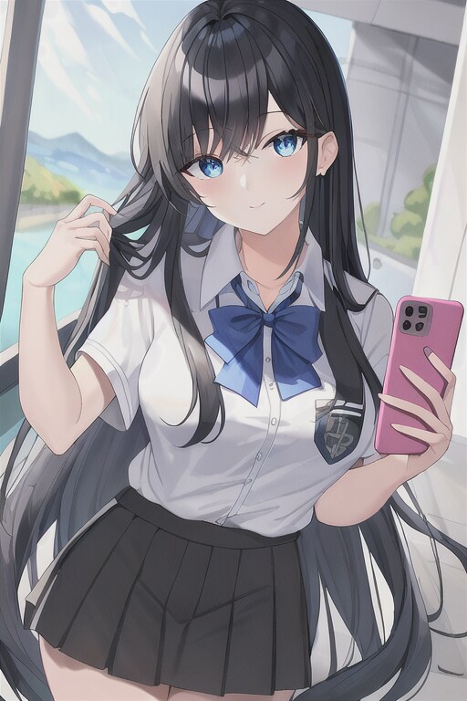 自撮りする女の子 その③