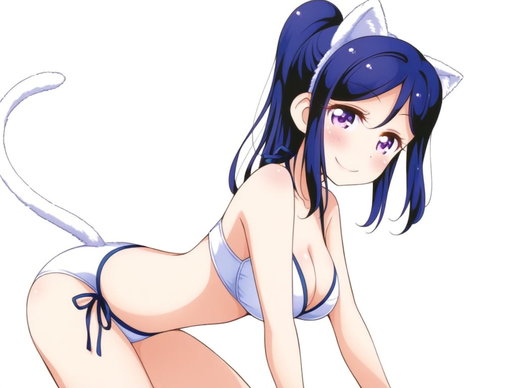 松浦果南 猫ビキニ
