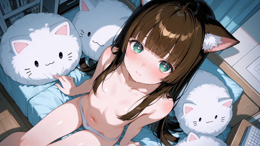 ねこみみちゃんとせくろす