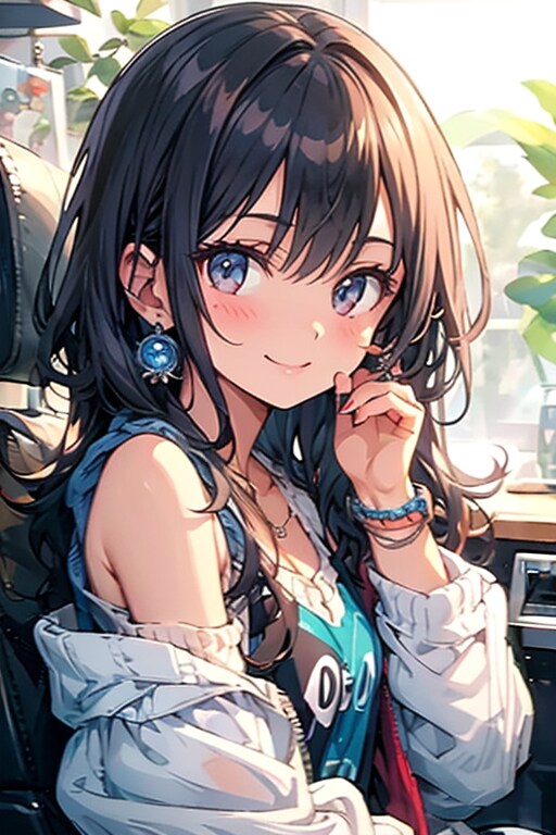 カメラ目線 | の人気AIイラスト・グラビア