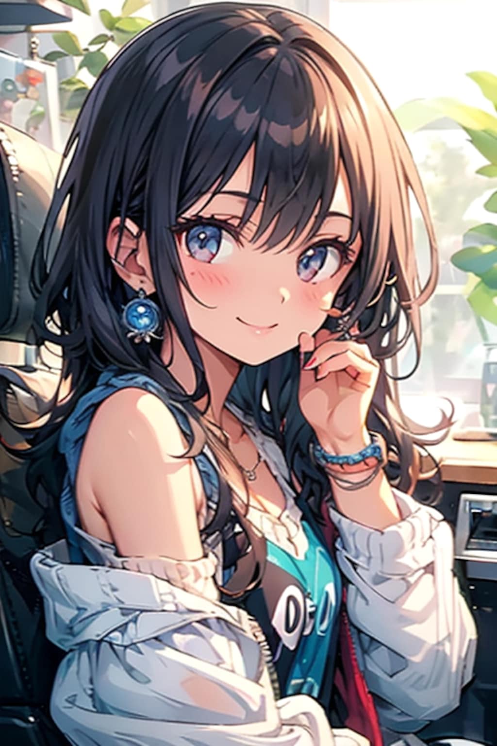 カメラ目線