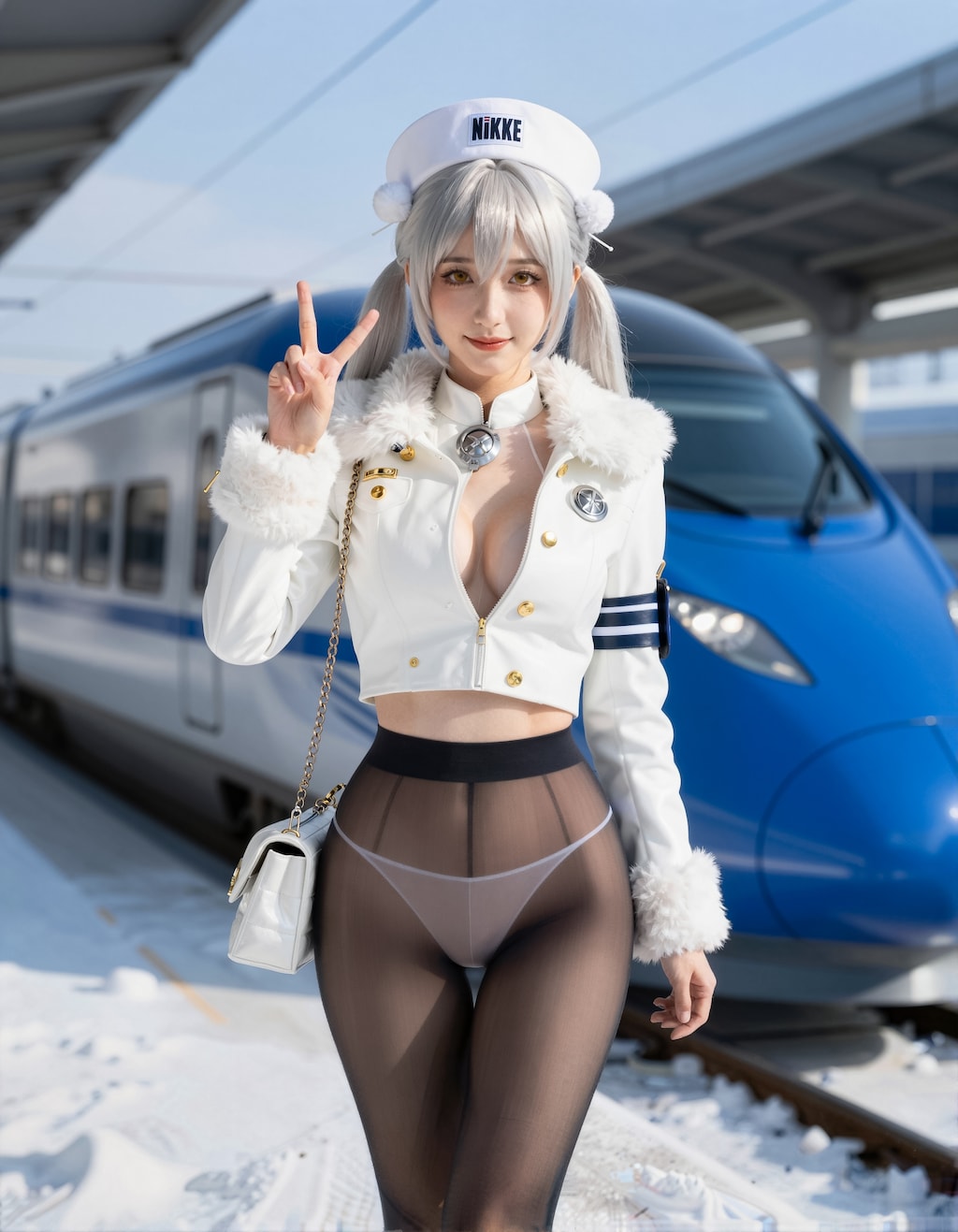 スカート履き忘れてるファッション