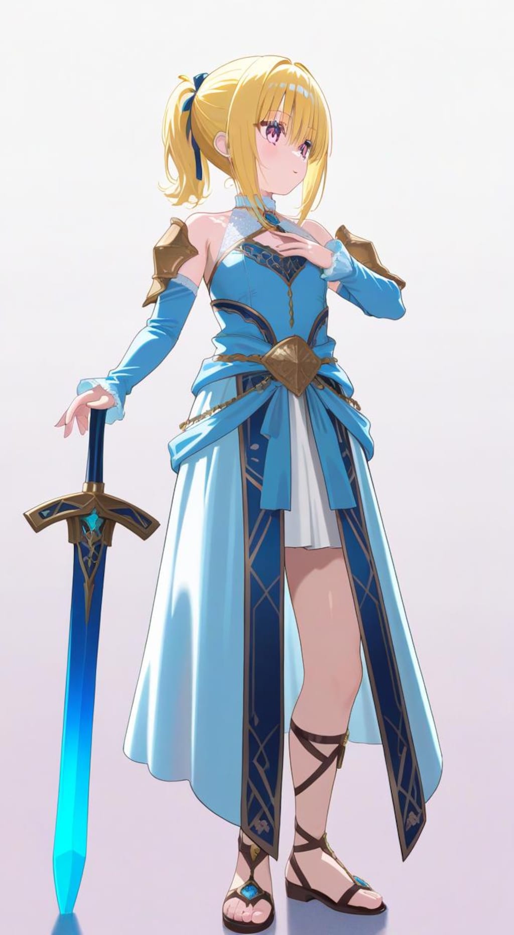 【冒険者】女聖騎士