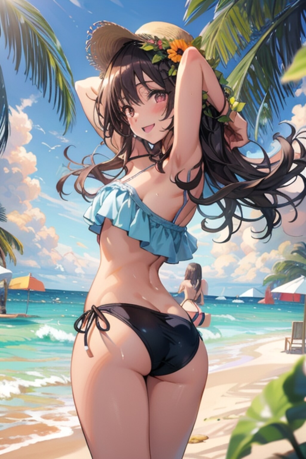 V4BさんTOPAZさんで舌出しさん