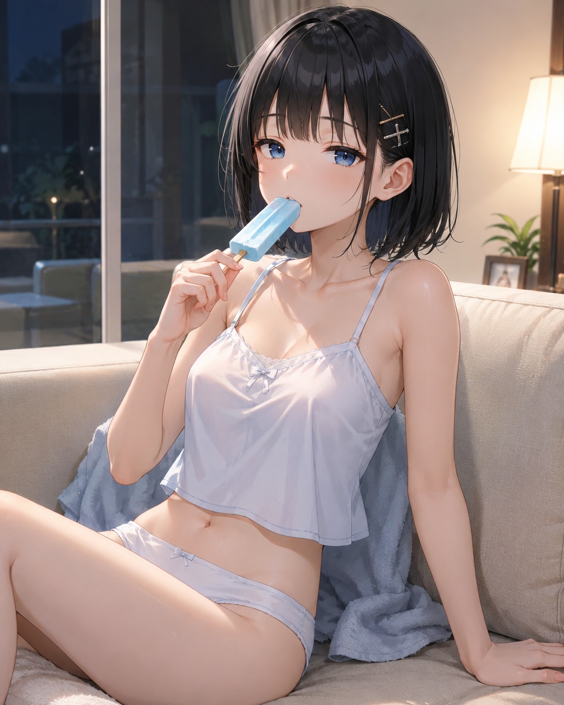 アイスは風呂上がりのお約束