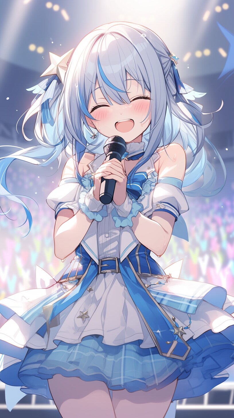 アイドル | の人気AIイラスト・グラビア