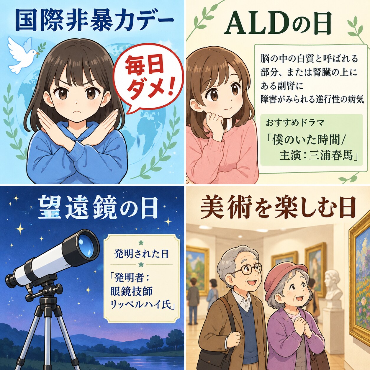 10/2の何の日 | の人気AIイラスト・グラビア