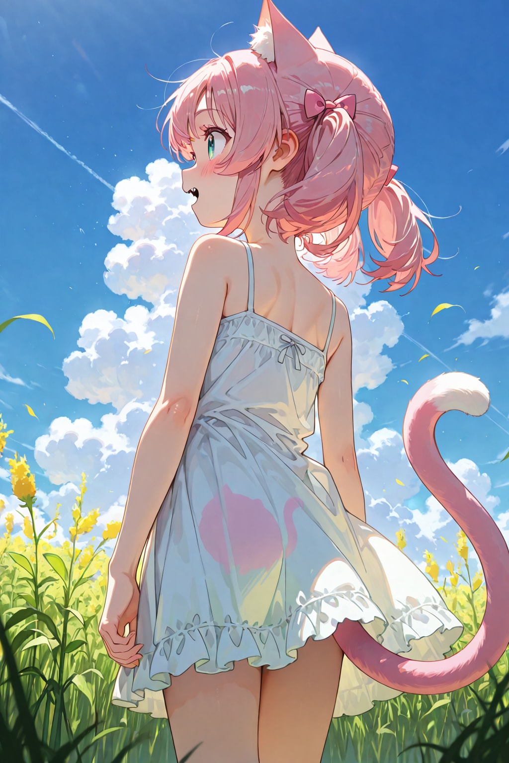 今日の猫耳ピンクちゃん
