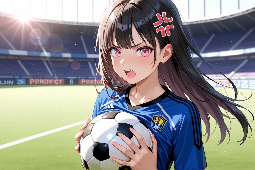 【本日の板野ちゃん】「サッカー応援しよう！」