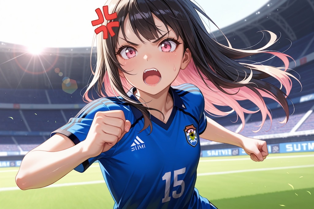 【本日の板野ちゃん】「サッカー応援しよう！」