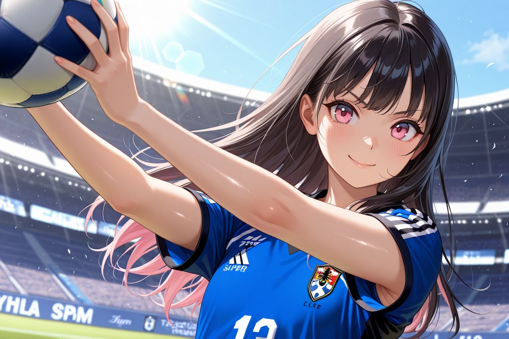 【本日の板野ちゃん】「サッカー応援しよう！」