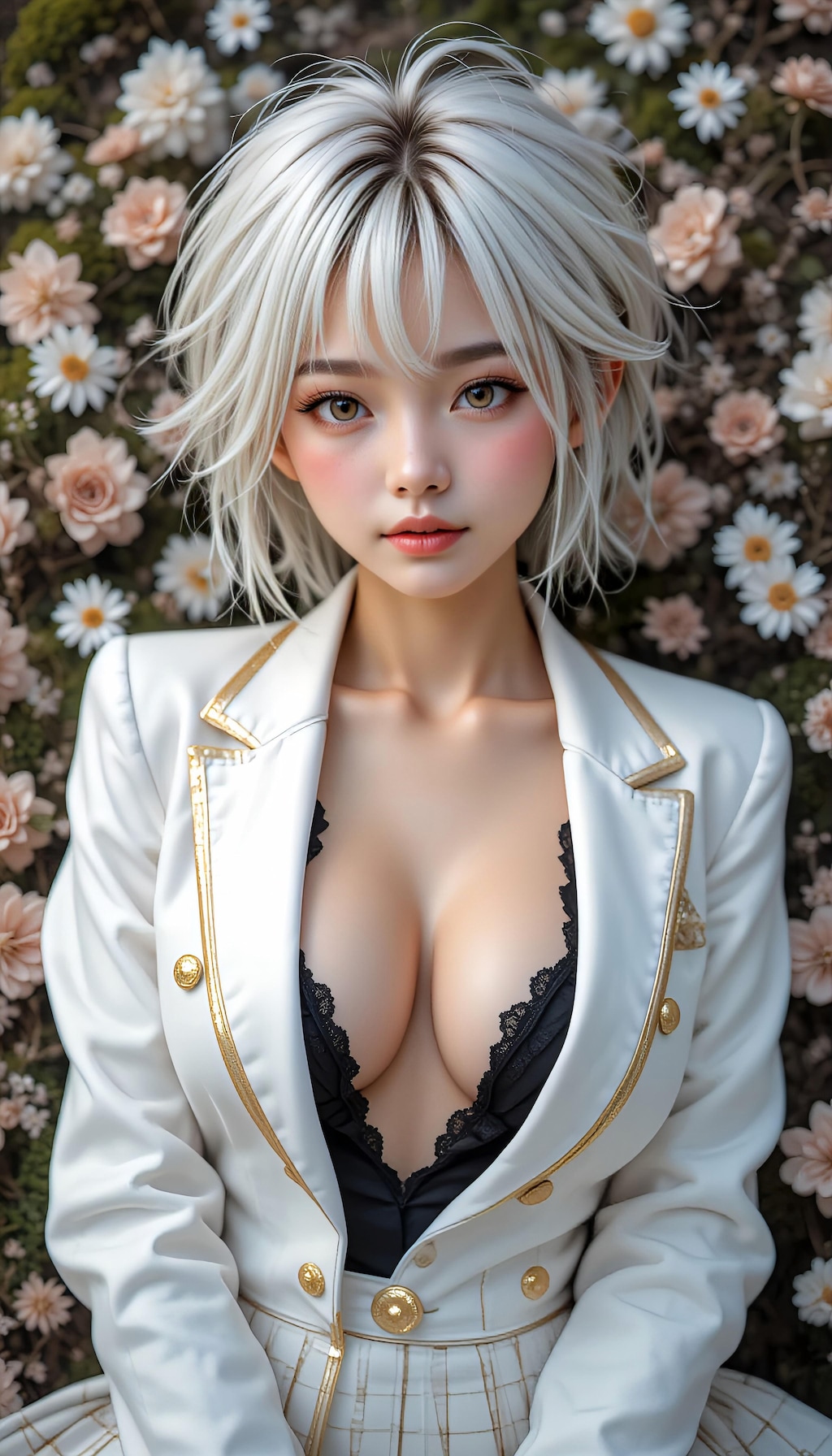 ショートヘアの君