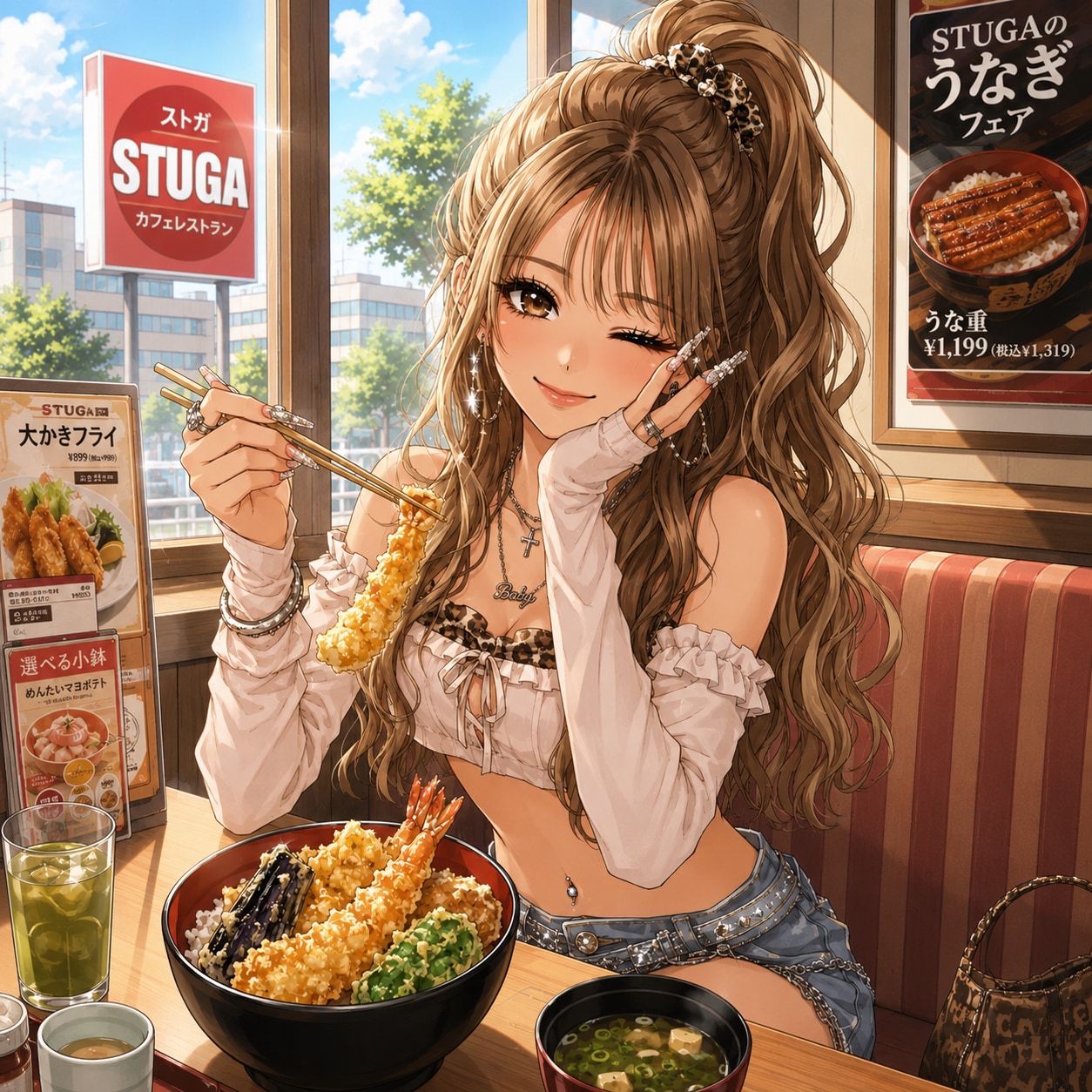 天ぷらの日/天丼（れい） | の人気AIイラスト・グラビア