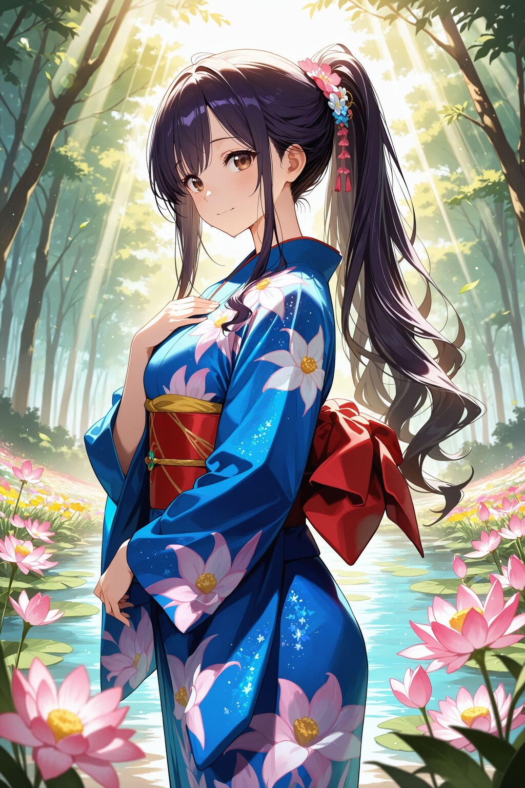 異世界の女神さま（アマテラスさん）