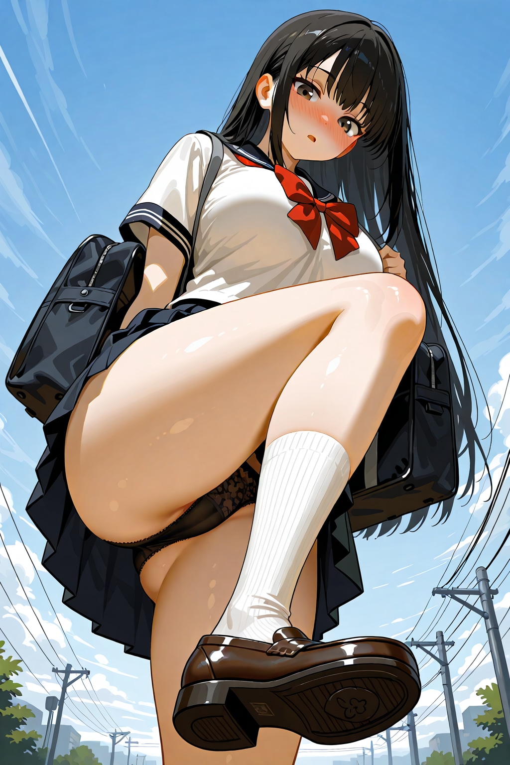 そんなとこ居ると踏んじゃうわよー？