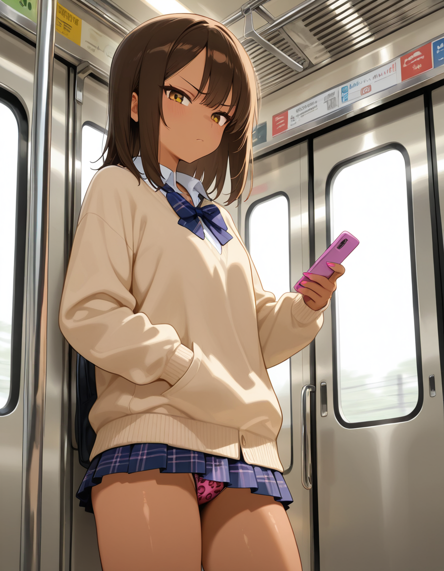 ミニスカギャル