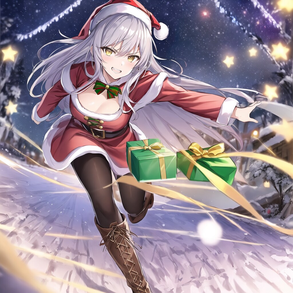 プレゼントだっ！受け取れっ！
